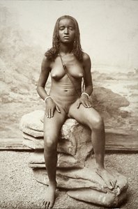 Woman, Eritrea, c.1880-90 (gelatin silver print)